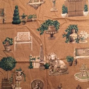 Vintage Kravet Sculpture Garden Fabric